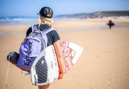 The surfer backpack essential kit