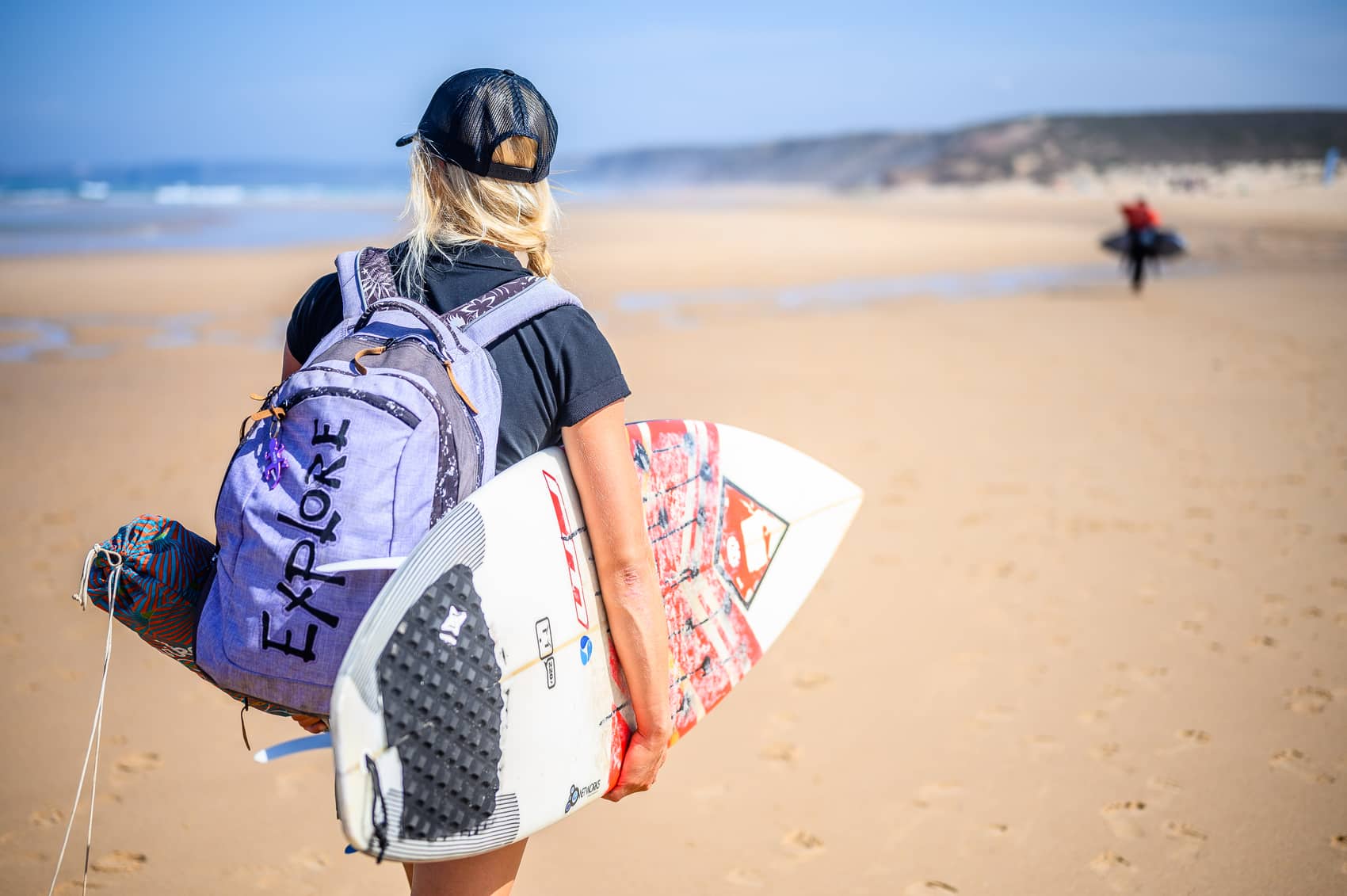 The surfer backpack essential kit